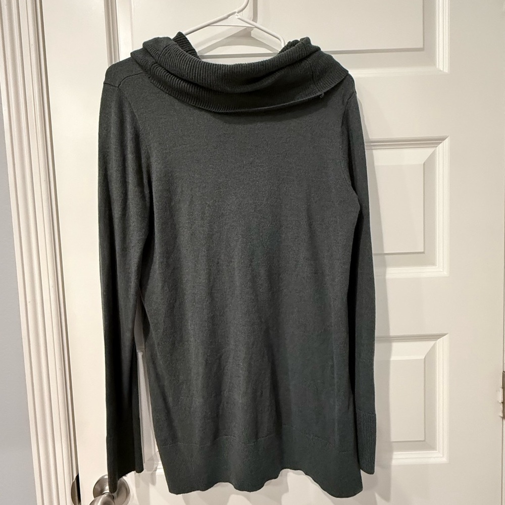 LOFT Cowl Turtleneck Sweater Knit